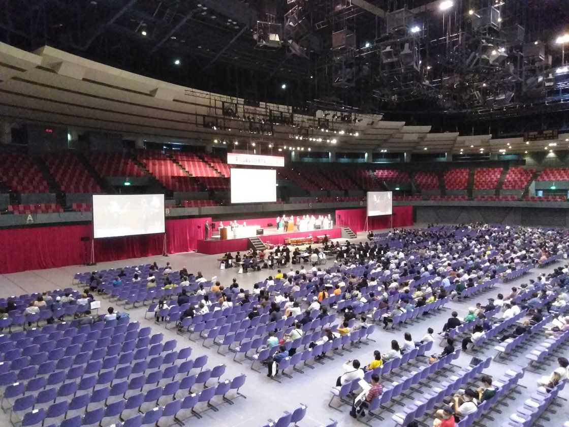 大会式典会場の様子