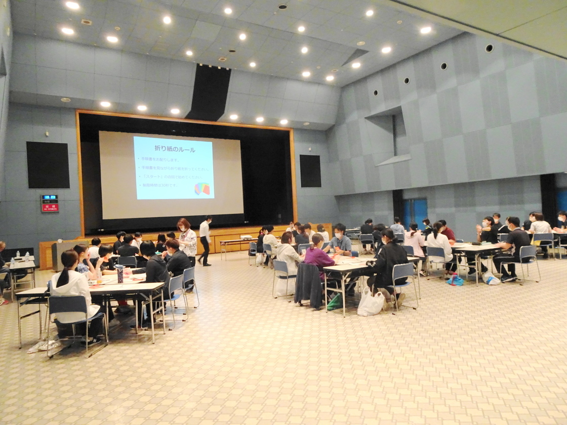 熊本市役所新規採用職員研修の様子