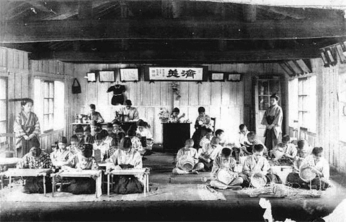大正13年7月（授業の様子）