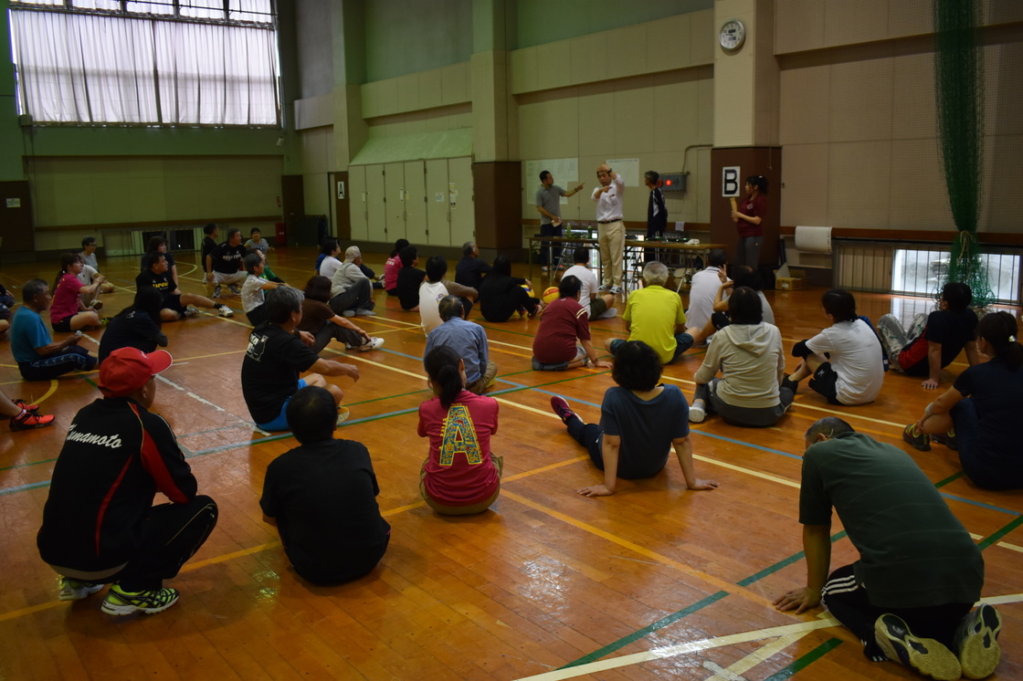 スポーツレクリェーション（ソフトバレー）開会式