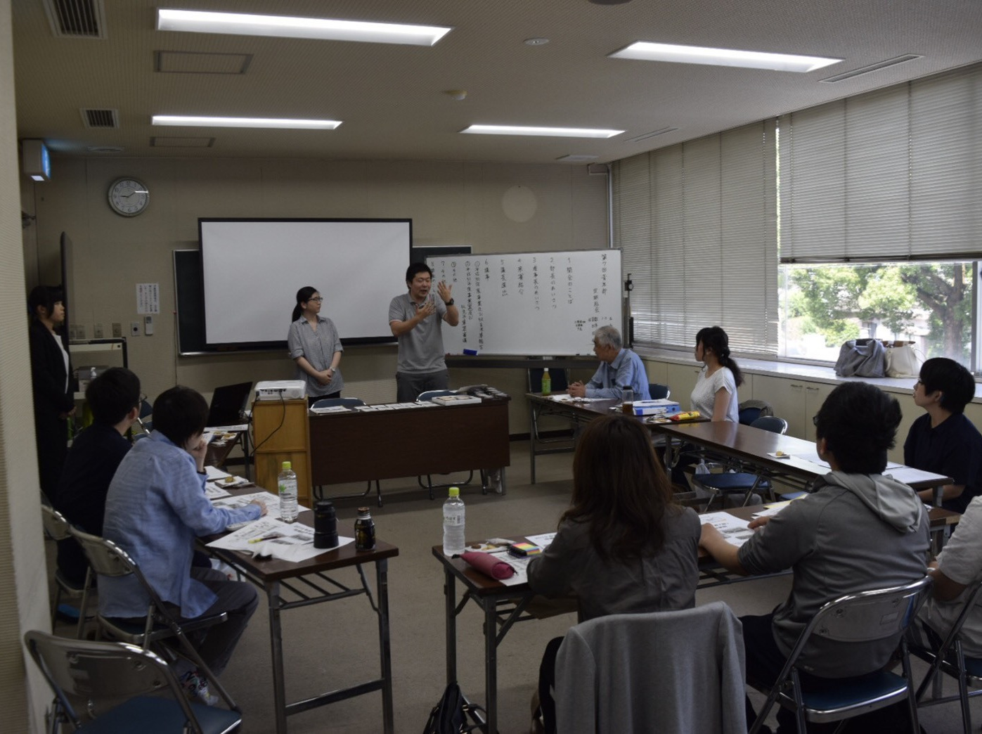 ２０１９年度青年部定期総会の様子