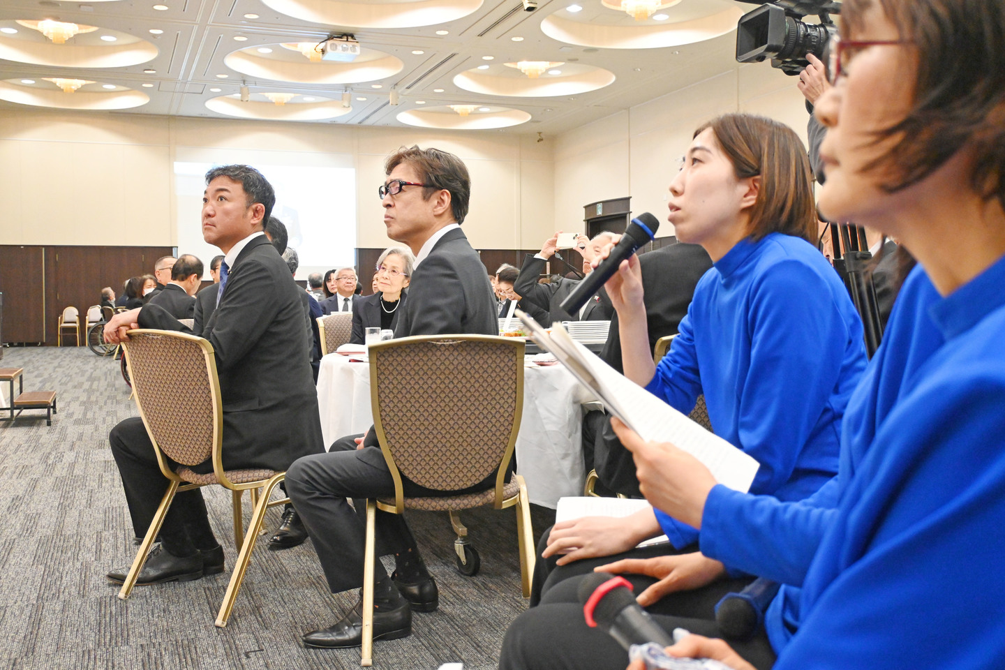 故 松永 朗氏を偲ぶ会会場の様子
