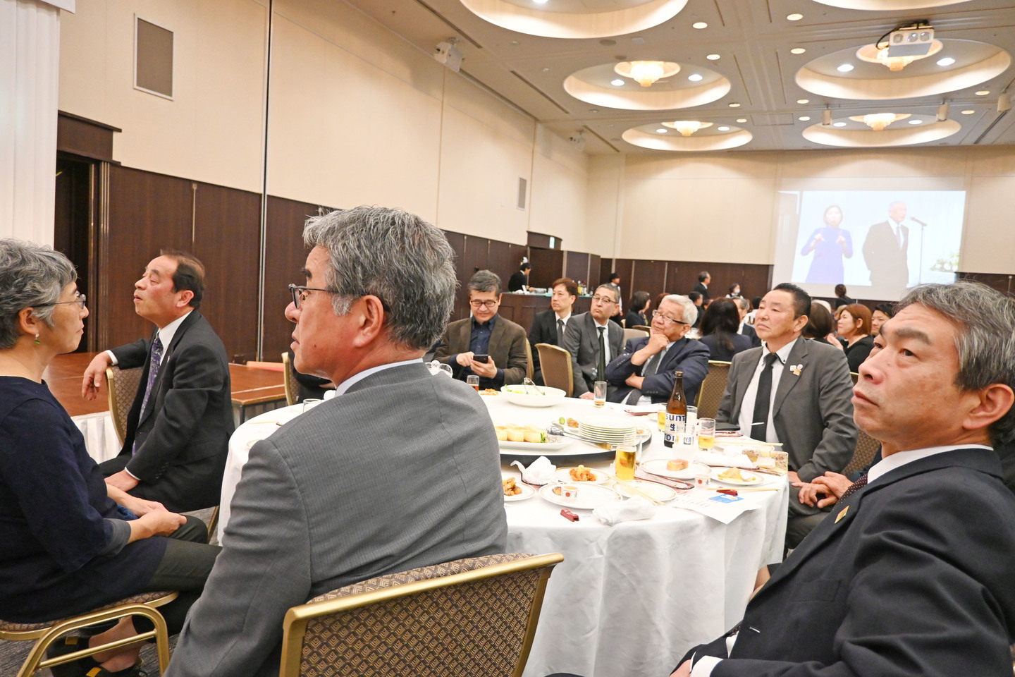 故 松永 朗氏を偲ぶ会会場の様子