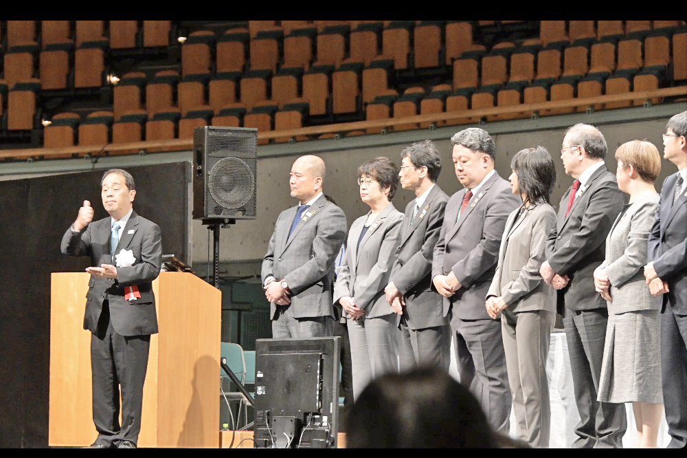 一般財団法人全日本ろうあ連盟 石野富志三郎前理事長