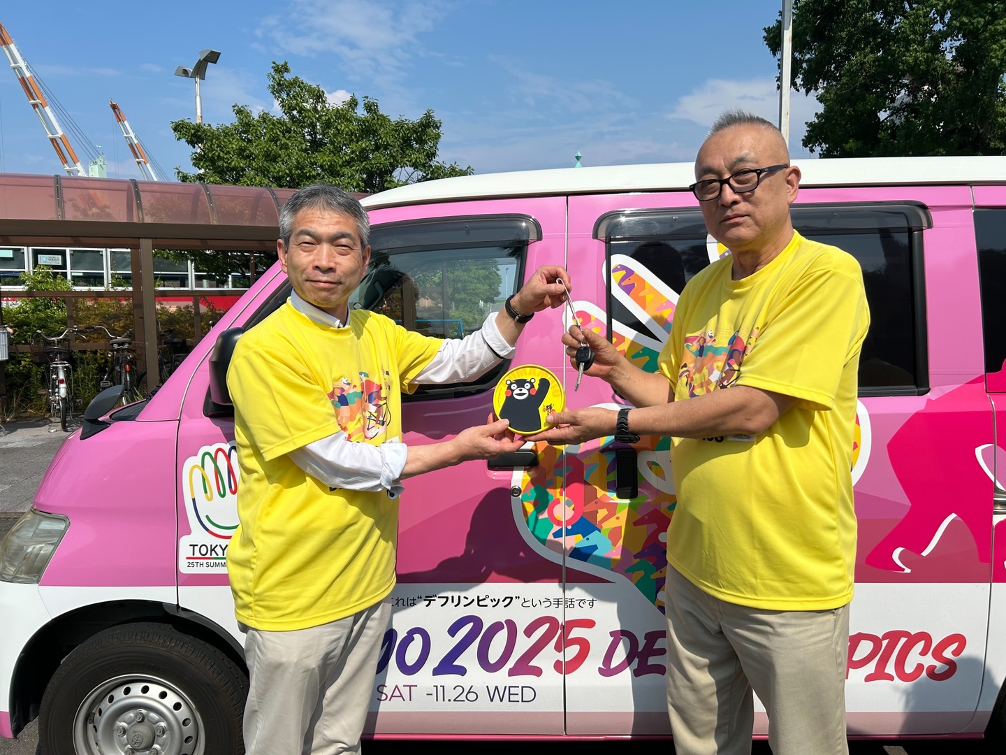 熊本県から長崎県へ引継ぎ（７月１７日　島原外港）